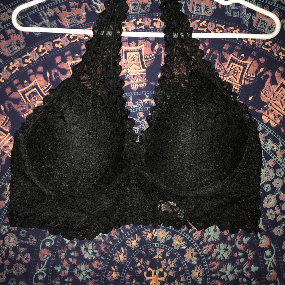 Black Victoria secret halter top bralette